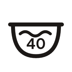 Wash at or below 40°C, normal cycle
